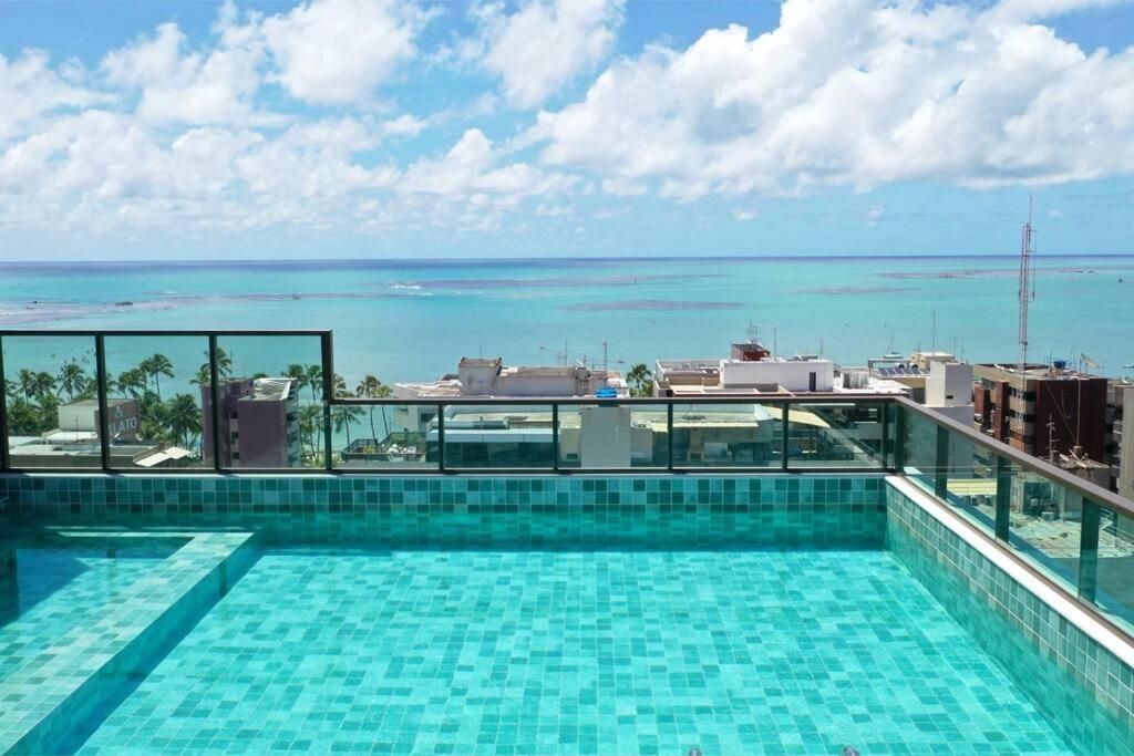 Smart Stay 1103 Na Praia De Ponta Verde - Piscina - Academia - Ar Na Sala - Coworking - A 200M Da Praia Maceió Екстериор снимка