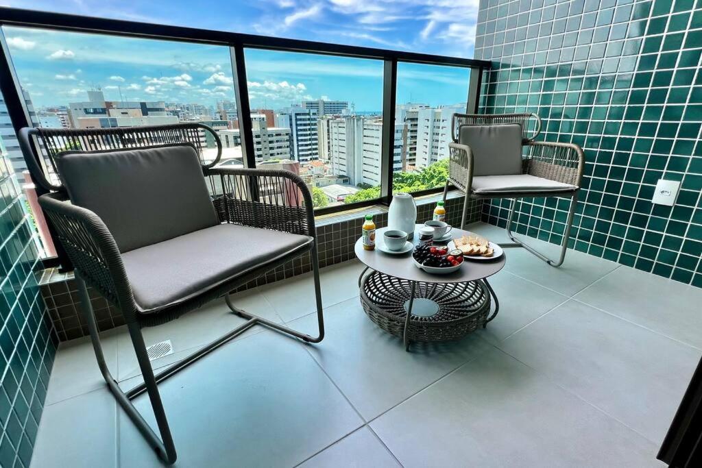 Smart Stay 1103 Na Praia De Ponta Verde - Piscina - Academia - Ar Na Sala - Coworking - A 200M Da Praia Maceió Екстериор снимка