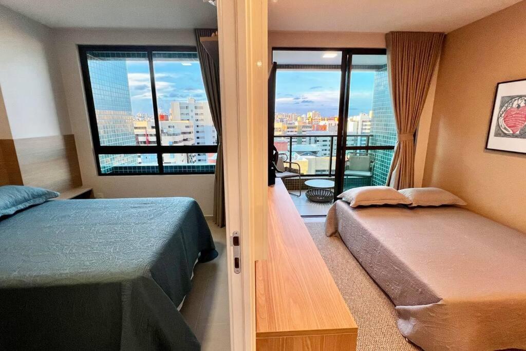 Smart Stay 1103 Na Praia De Ponta Verde - Piscina - Academia - Ar Na Sala - Coworking - A 200M Da Praia Maceió Екстериор снимка