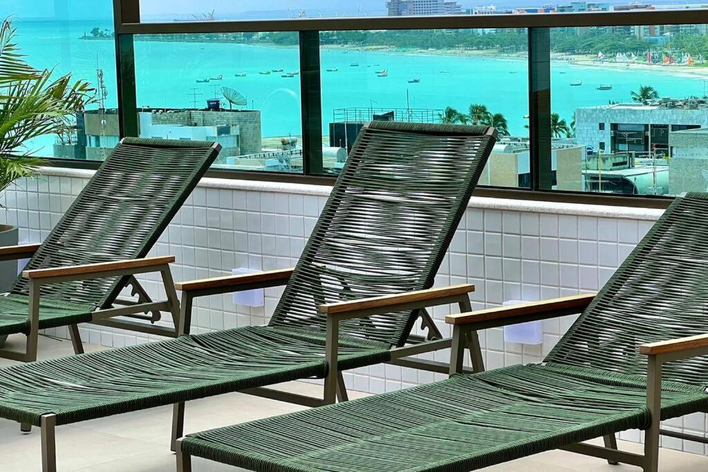 Smart Stay 1103 Na Praia De Ponta Verde - Piscina - Academia - Ar Na Sala - Coworking - A 200M Da Praia Maceió Екстериор снимка